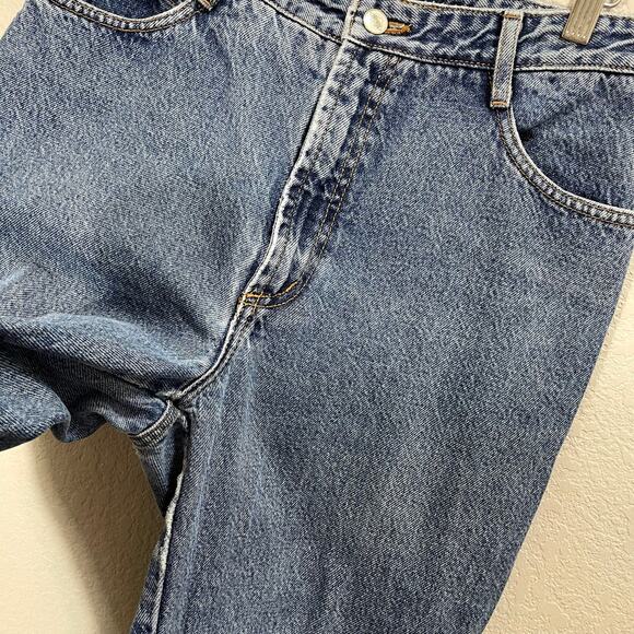 Vintage 80s Bongo Womens Jeans 30" Waist Light Wash Grunge Mom Jeans - Picture 10 of 12